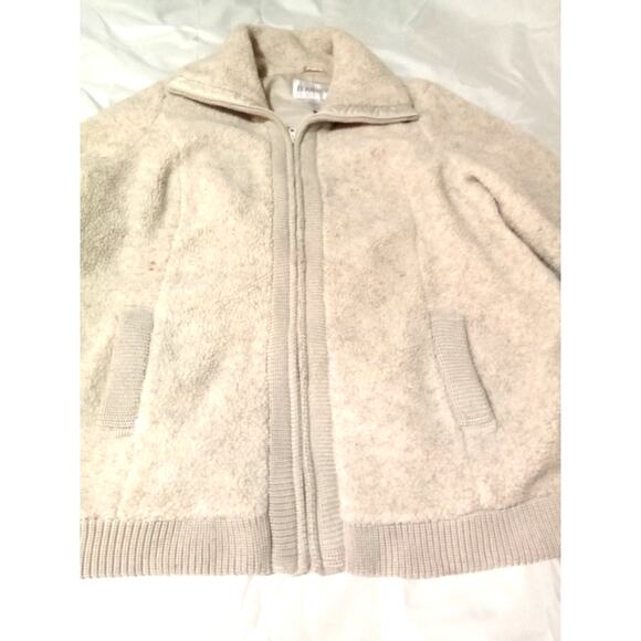 Romans Women's Soft Warm & Cozy 2 Pocket Sherpa Fleece Bomber Jacket Size 1X - Picture 4 of 12
